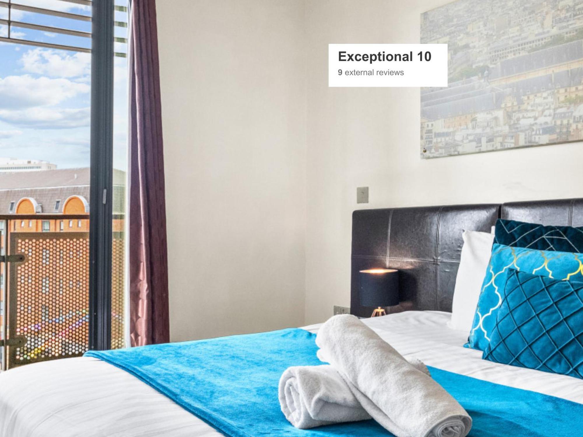 Chinatown - One Bed - Balcony - Secure Parking - Fast Wifi - Birmingham City Centre - 49A ภายนอก รูปภาพ